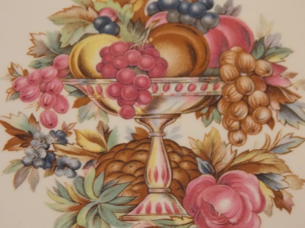 Limoges Plate Farberware Aluminum Tray Limoges Plate Farberware Aluminum Tray