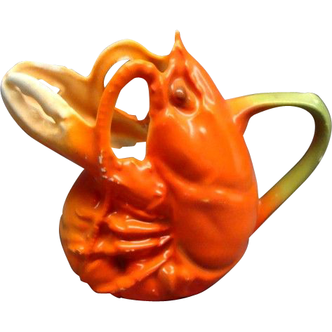 Figural Royal Bayreuth Lobster Creamer Figural Royal Bayreuth Lobster Creamer