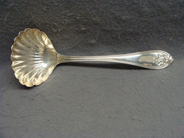 Antique American Coin Silver Shell Shape Ladle Josephine Pattern Ca 1850 Antique American Coin Silver Shell Shape Ladle Josephine Pattern Ca 1850