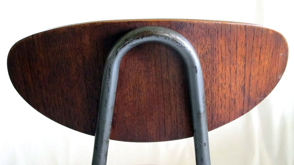 Mid Century Modern Bentwood Metal Chairs Set of Four Mid Century Modern Bentwood Metal Chairs Set of Four