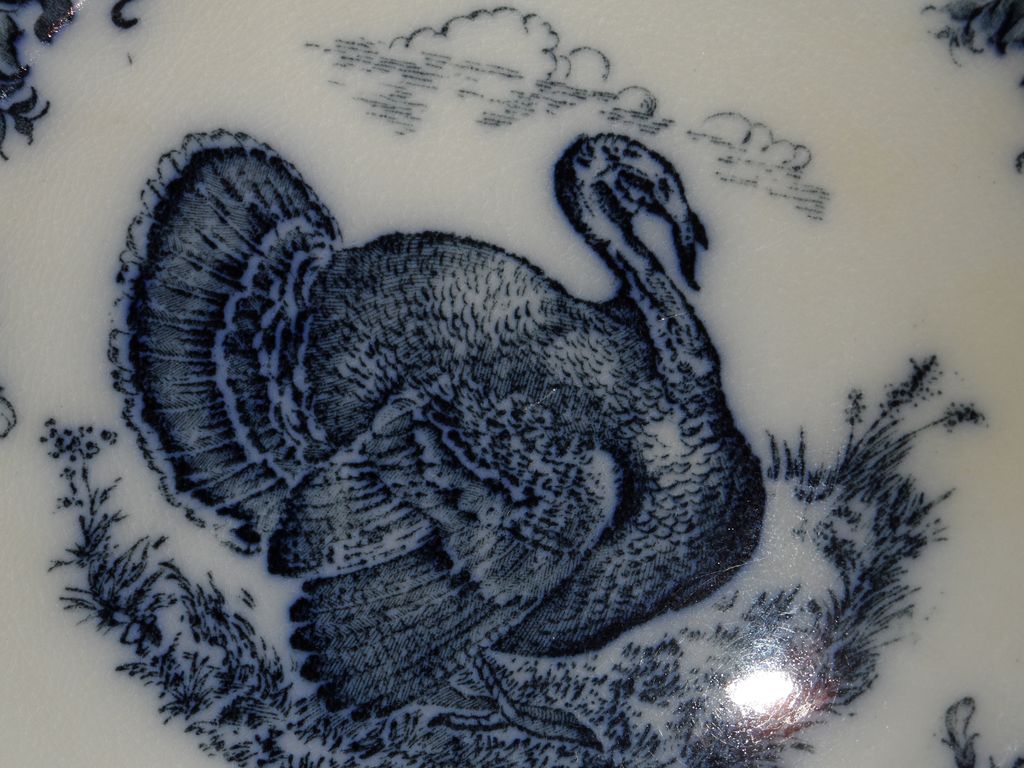 Turkey plate by Wedgwood 10" Turkey plate by Wedgwood 10"