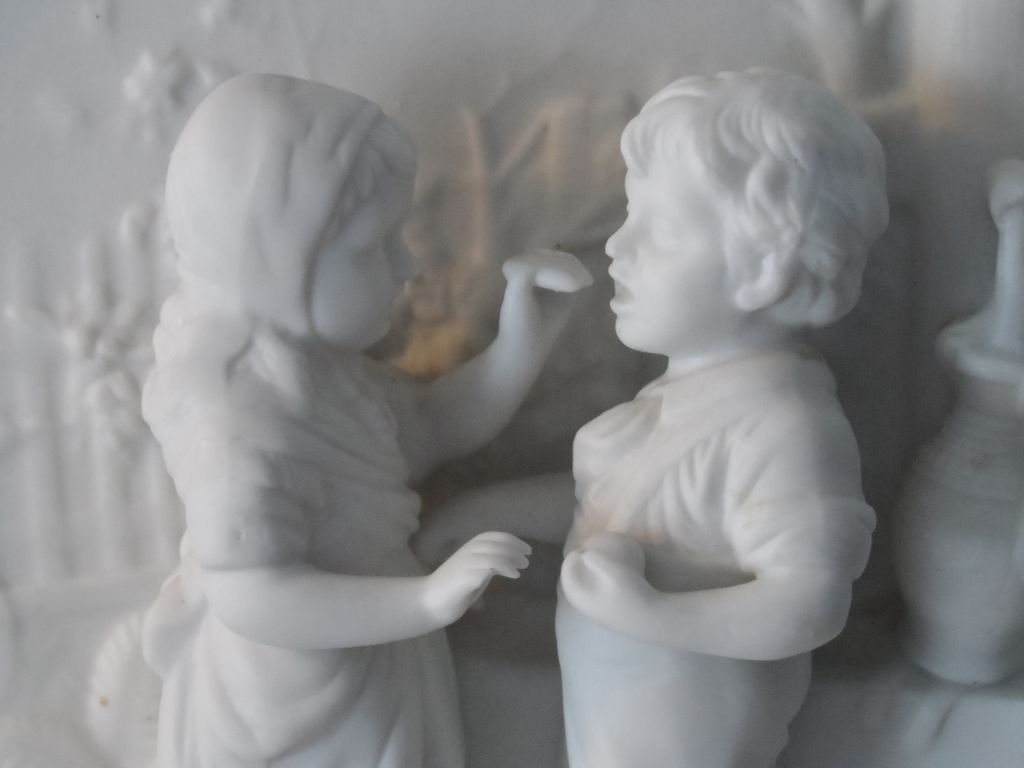 Antique Bisque with Figures Antique Bisque with Figures