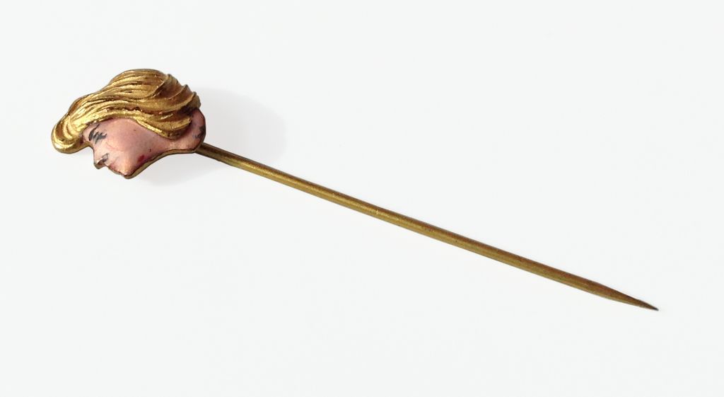 Art Nouveau Gibson Girl Stickpin Art Nouveau Gibson Girl Stickpin