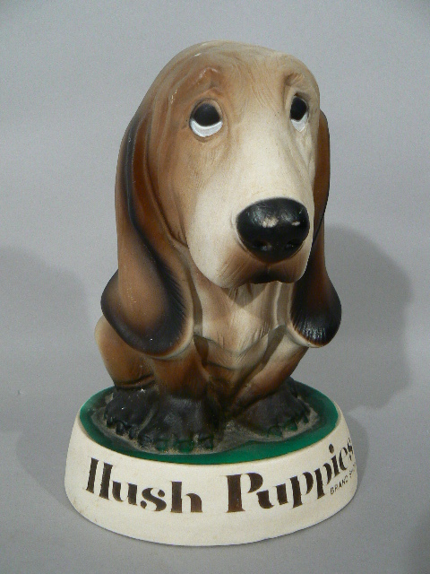 ... advertising store display Hush Puppy Shoe Store Hard Rubber hound dog