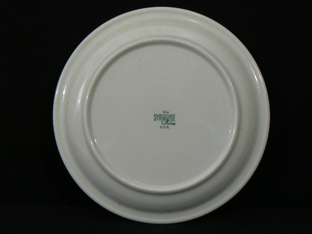 VINTAGE DINER CHINA Syracuse ABC Alphabelt childrens lamb plate air brushed VINTAGE DINER CHINA Syracuse ABC Alphabelt childrens lamb plate air brushed