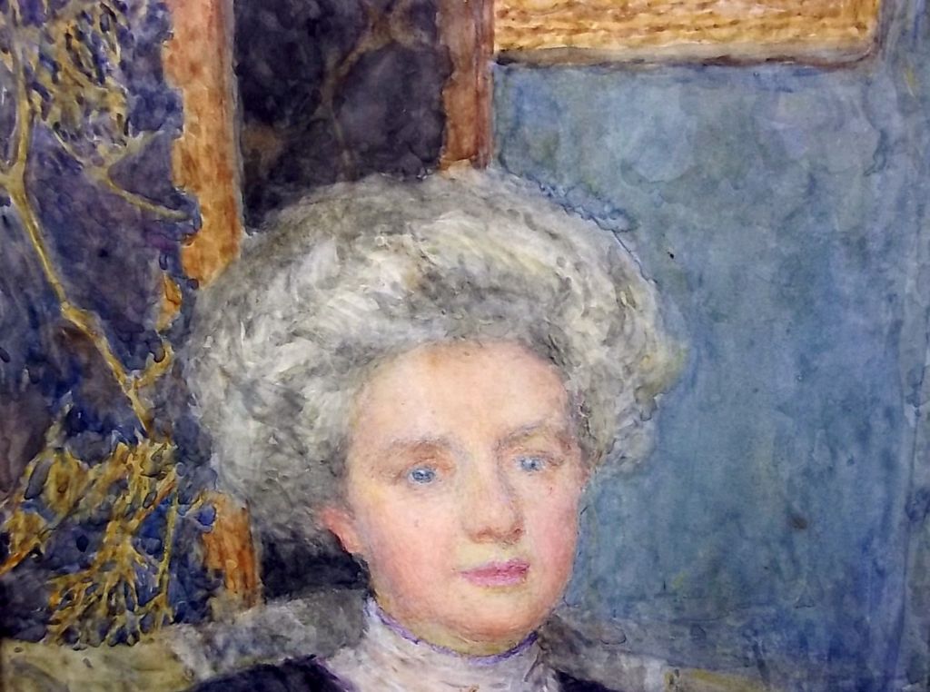Portrait Of An Edwardian Lady By Lionel Percy Smythe, RA RWS RI ROI Portrait Of An Edwardian Lady By Lionel Percy Smythe, RA RWS RI ROI