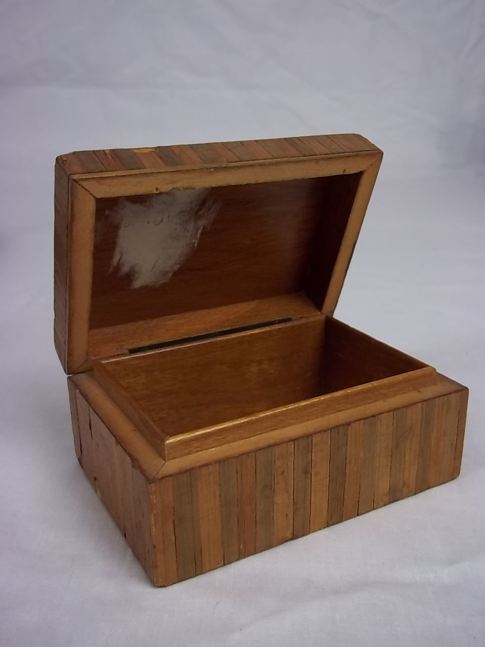 Regency Box Circa 1810 Decorated With Straw Work In A Sunburst Pattern Regency Box Circa 1810 Decorated With Straw Work In A Sunburst Pattern