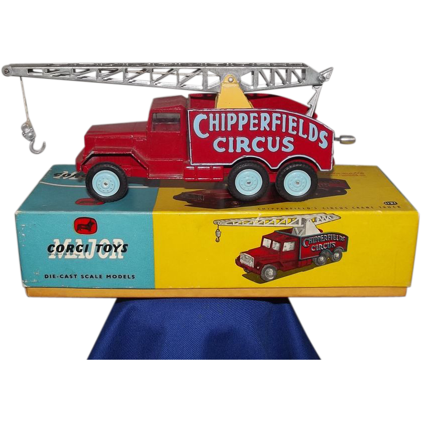Boxed Toys 1121 Chipperfield's Circus Crane Truck 4 from