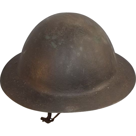 Scarce WW1 1st Pattern Type B British Brodie Steel Helmet From Rubylane ...