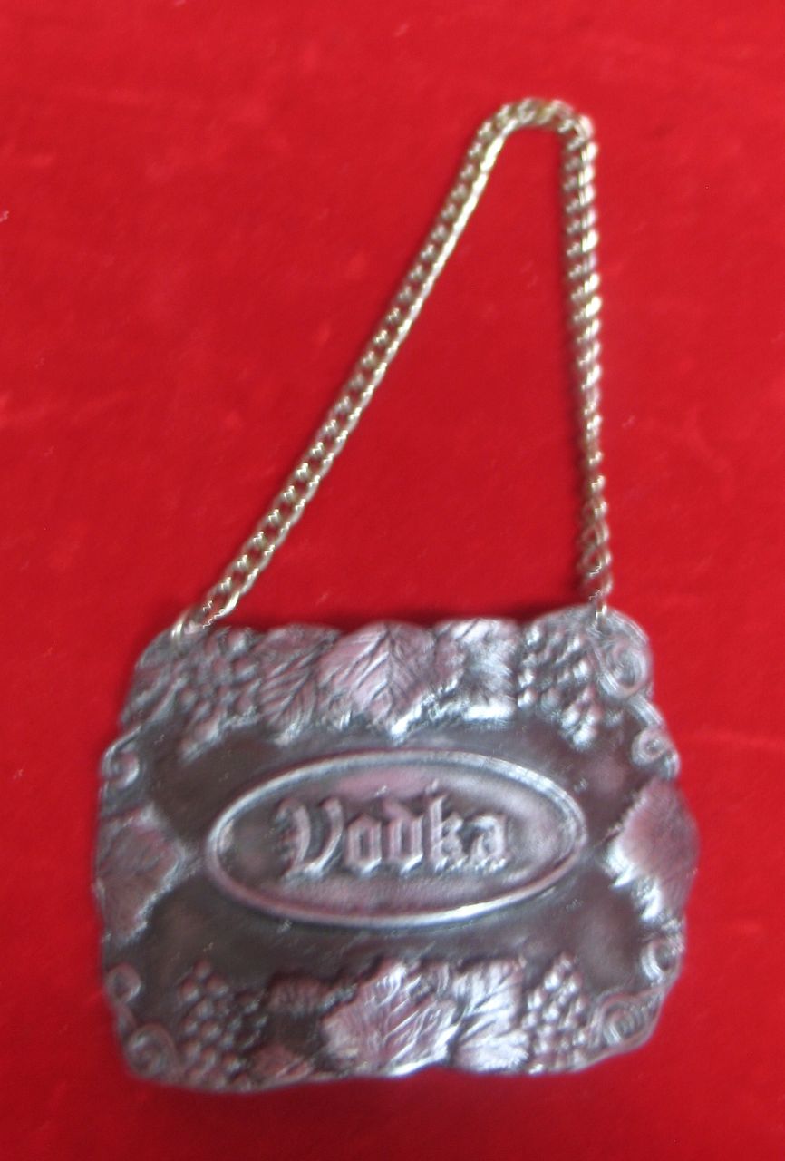 Vintage Vodka Bottle