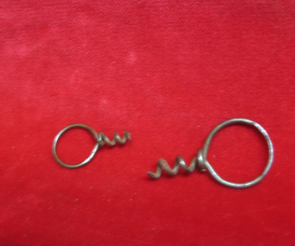 Set of 2 Vintage Perfume Bottle Openers - 1 Small & 1 Large Set of 2 Vintage Perfume Bottle Openers - 1 Small & 1 Large