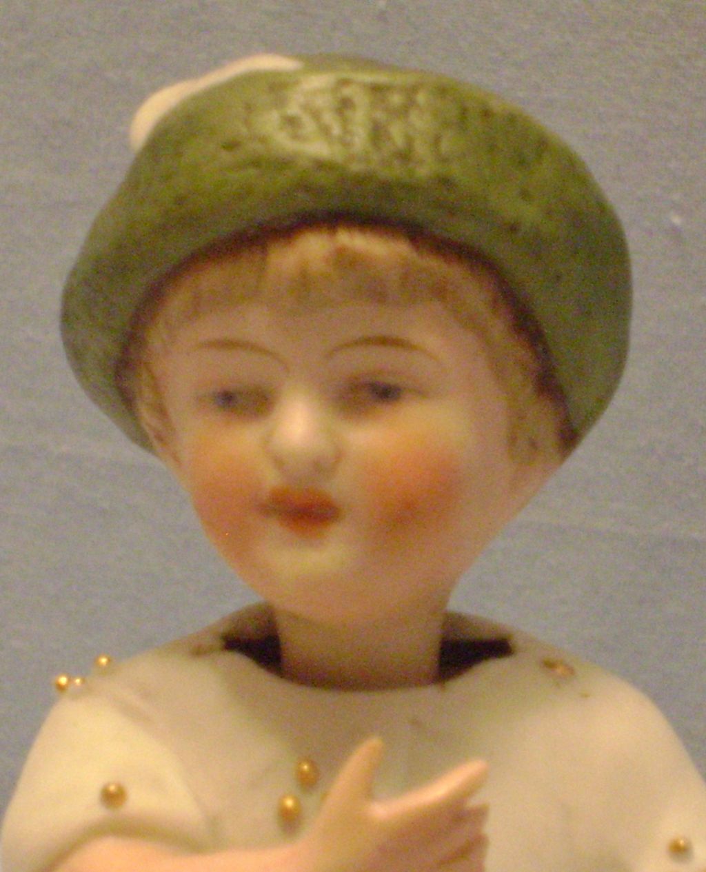 Vintage Bisque Nodder Boy Vintage Bisque Nodder Boy