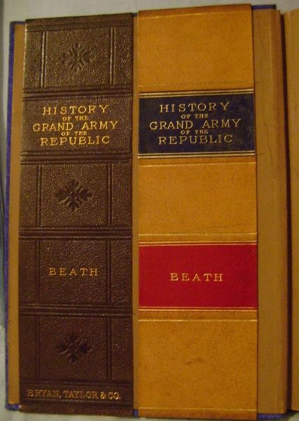Vintage History Grand Army of the Republic Book Vintage History Grand Army of the Republic Book