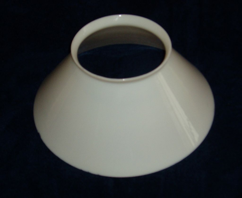 Antique White Slant Student Lamp Shade Antique White Slant Student Lamp Shade