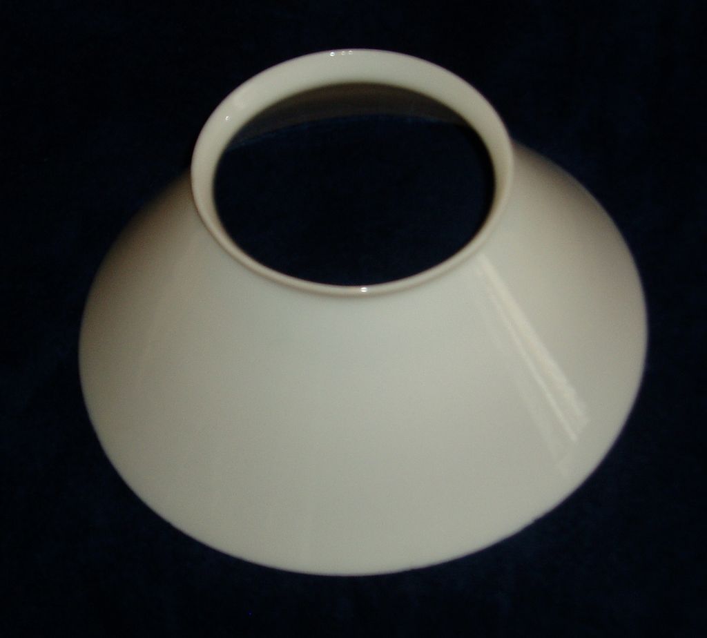 Antique White Slant Student Lamp Shade Antique White Slant Student Lamp Shade