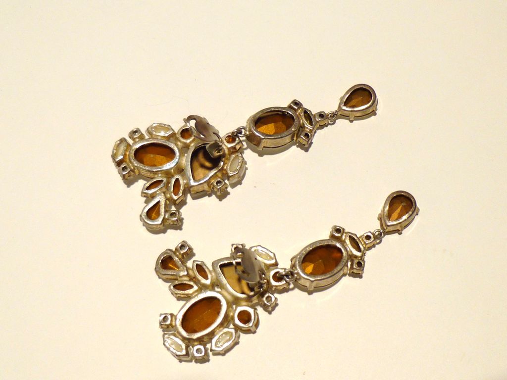 Exquisite Vintage Chandelier Earrings Exquisite Vintage Chandelier Earrings