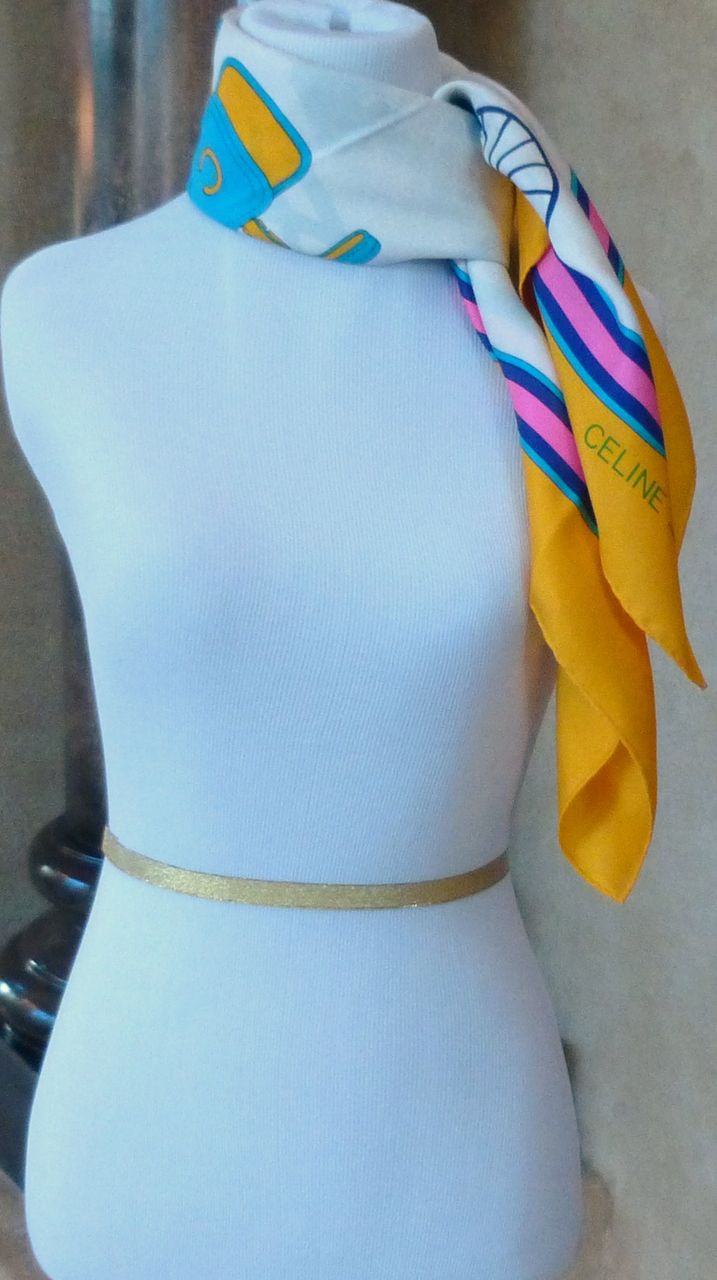 Celine Silk Scarf Made in Italy Celine Silk Scarf Made in Italy