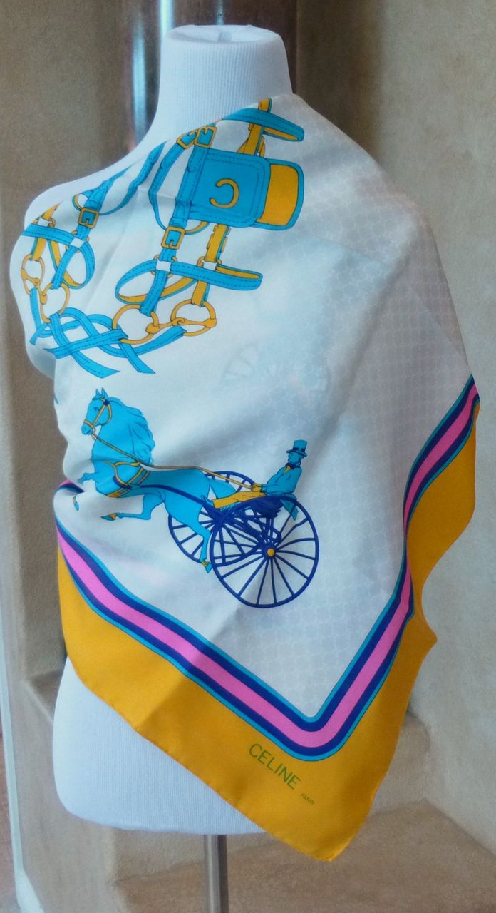Celine Silk Scarf Made in Italy Celine Silk Scarf Made in Italy
