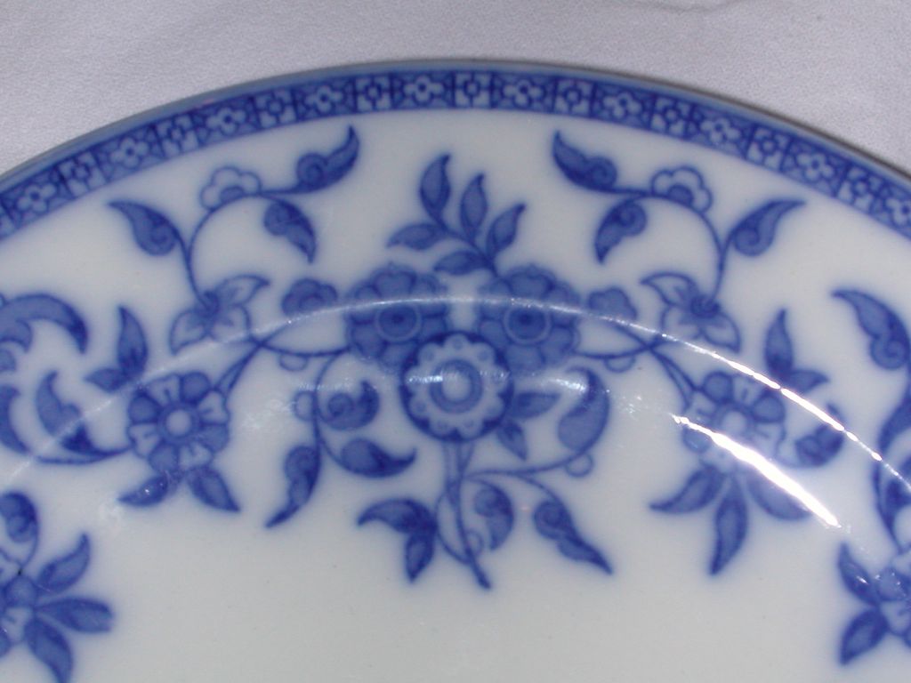 Wedgwood Indiana Blue and White Plate. Wedgwood Indiana Blue and White Plate.