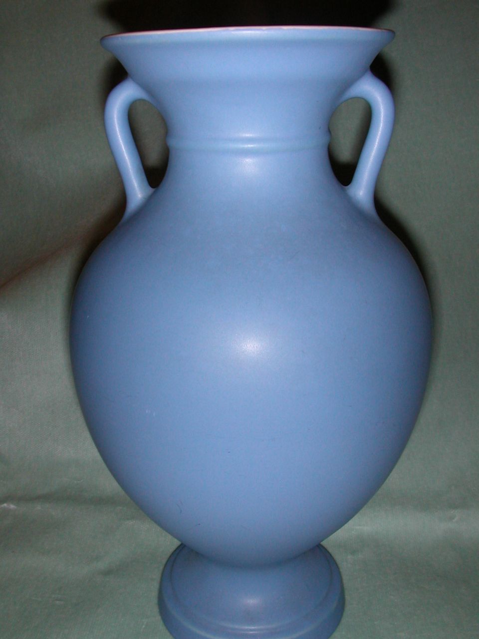 Coors Blue Baluster Vase. Coors Blue Baluster Vase.