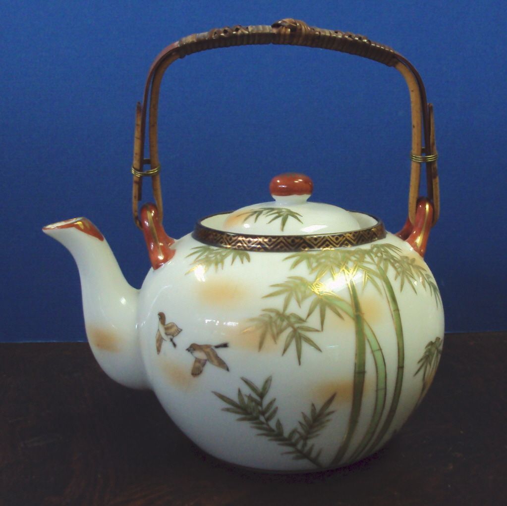Japanese Tea Set, Eggshell thin hand painted Porcelain Japanese Tea Set, Eggshell thin hand painted Porcelain
