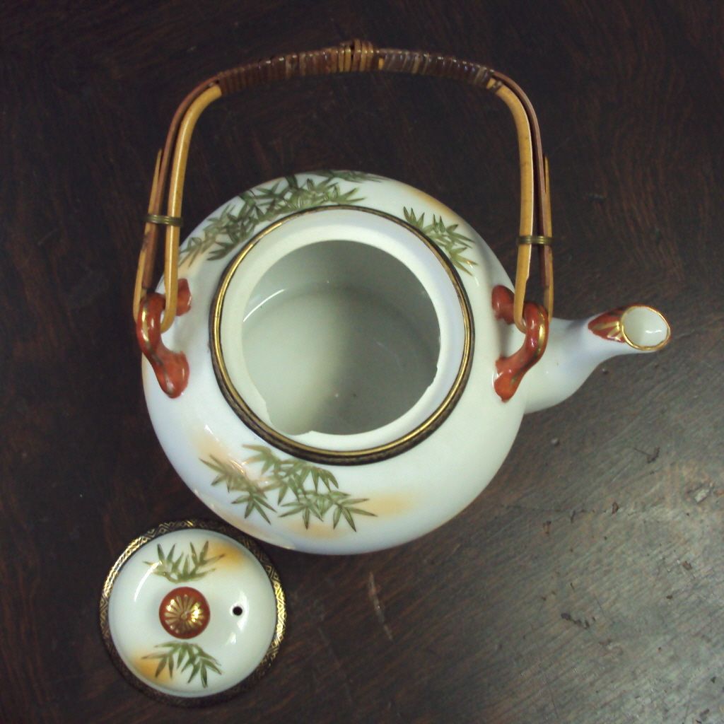 Japanese Tea Set, Eggshell thin hand painted Porcelain Japanese Tea Set, Eggshell thin hand painted Porcelain
