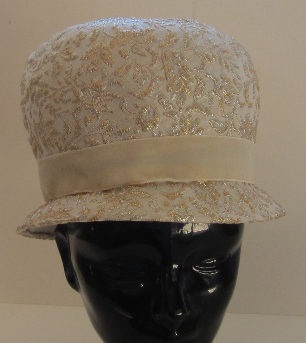 Fabulous Vintage Cloche Brocade Hat Fabulous Vintage Cloche Brocade Hat