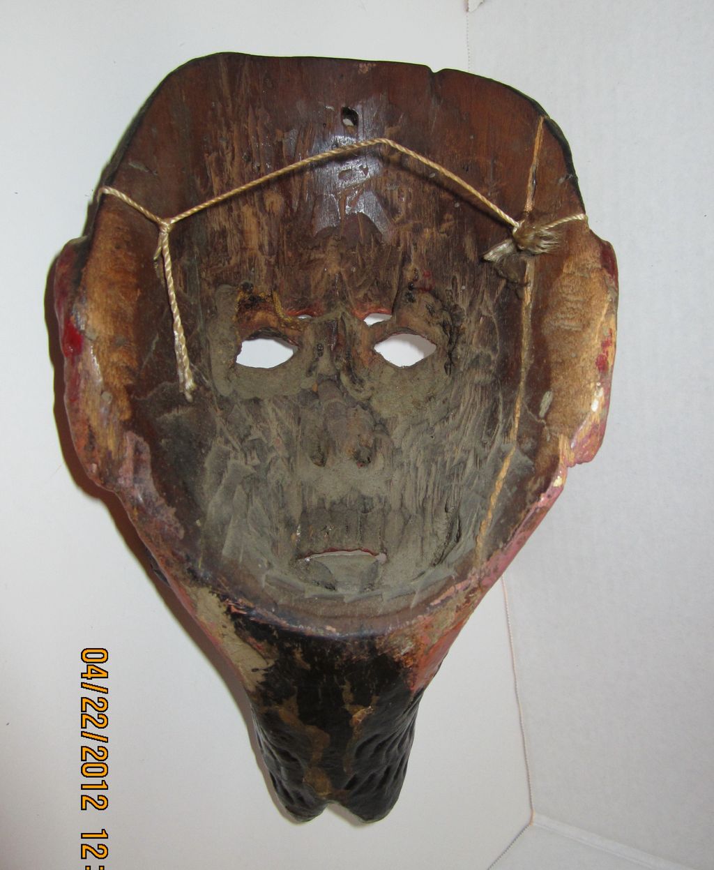 19th Century Hand Carved Mexican Mask 19th Century Hand Carved Mexican Mask