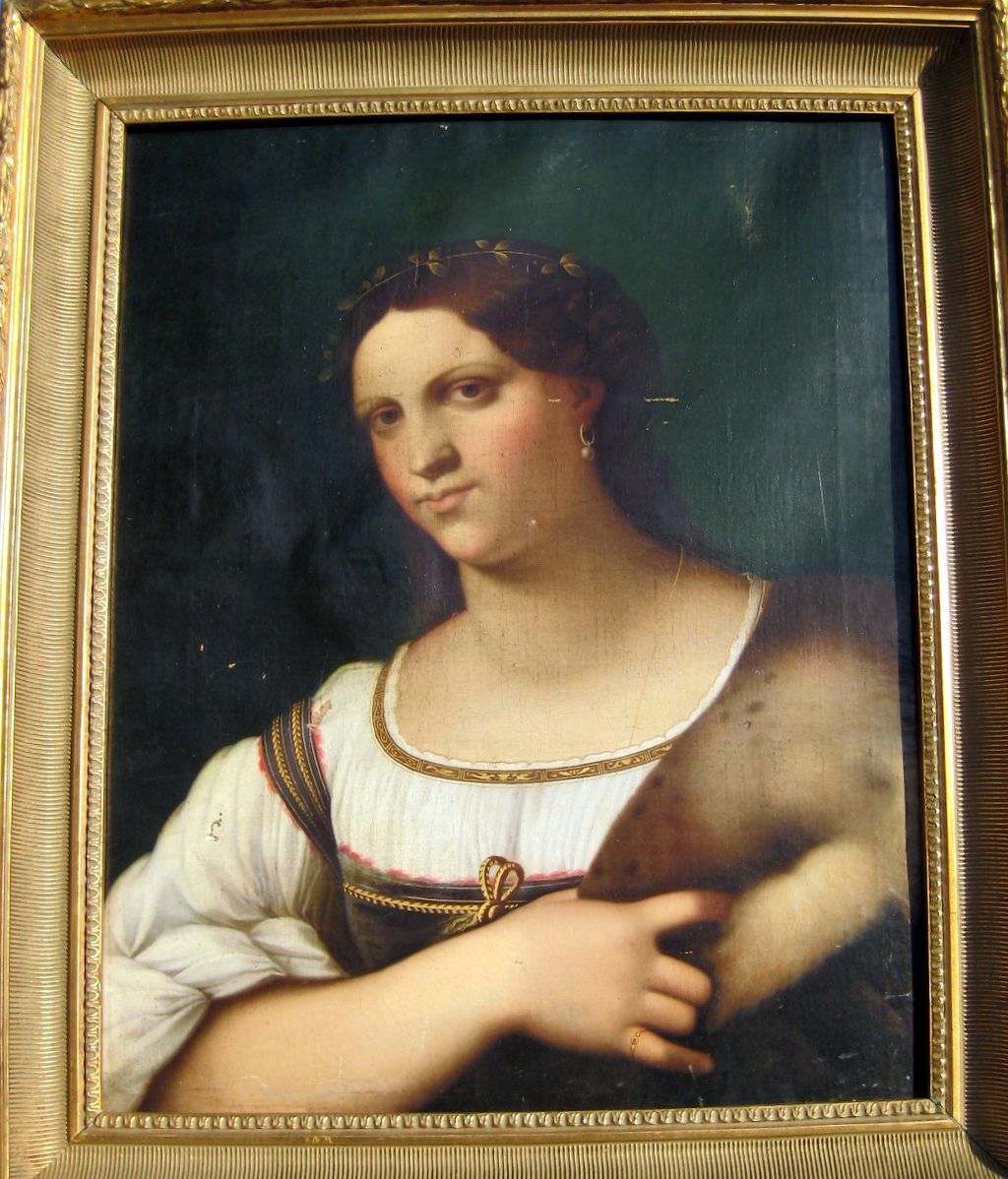 Carlo Falcini after Sebastiano dela Piombo Portrait of a Woman from Galleria degli Uffizi Carlo Falcini after Sebastiano dela Piombo Portrait of a Woman from Galleria degli Uffizi