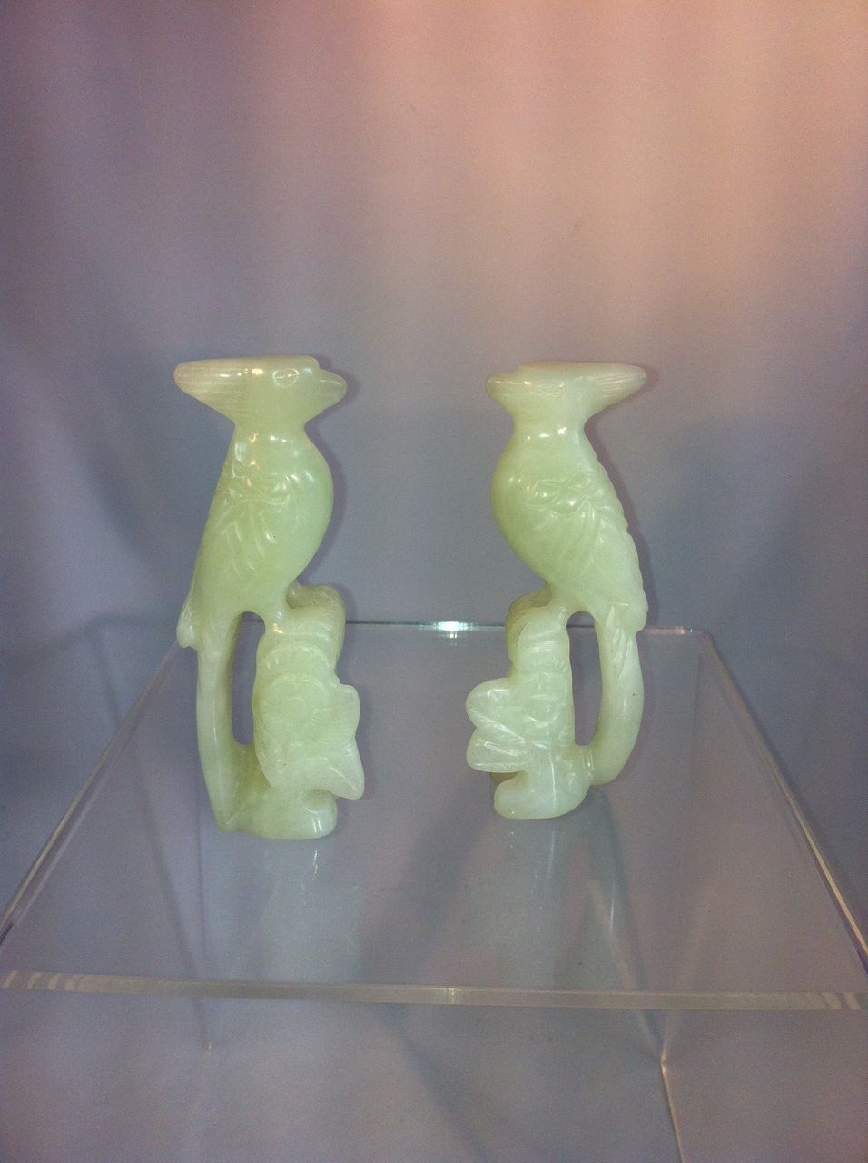 Pair of Jade Birds Pair of Jade Birds