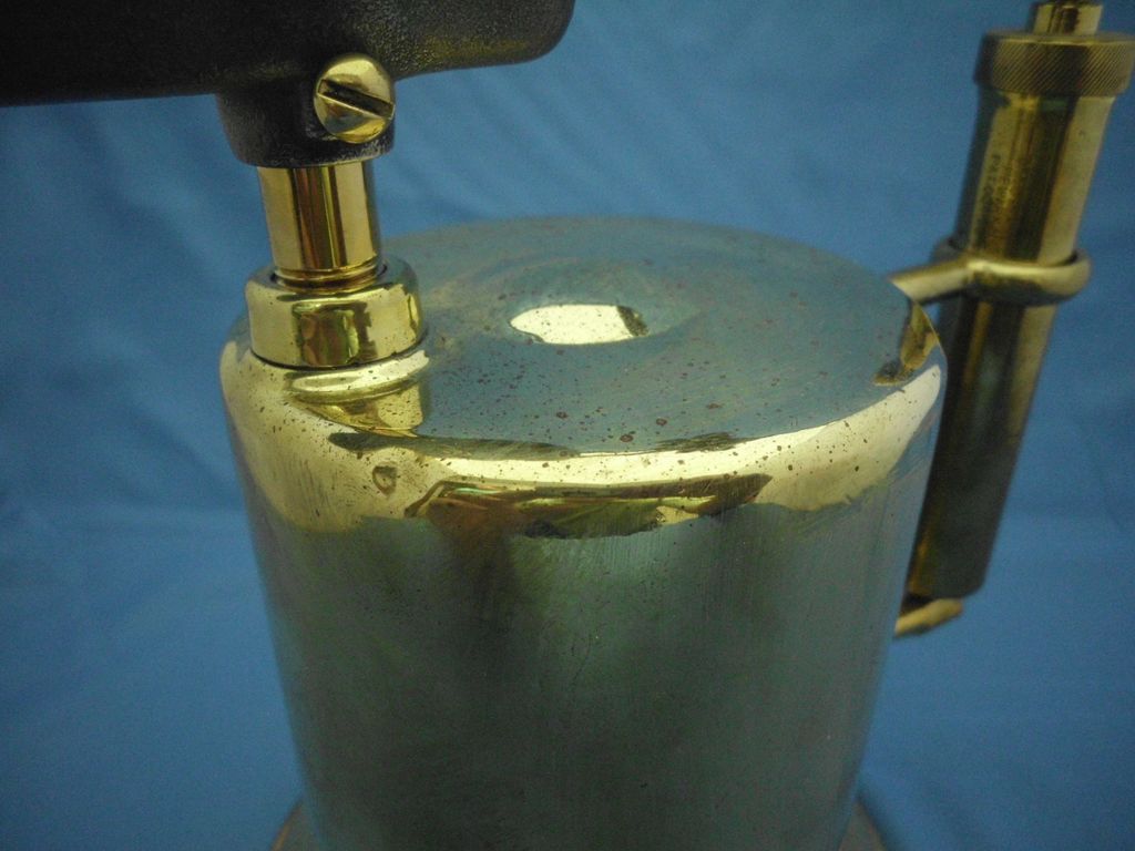 Otto Bernz #57 Brass Blow Torch - Patent 1909 Otto Bernz #57 Brass Blow Torch - Patent 1909