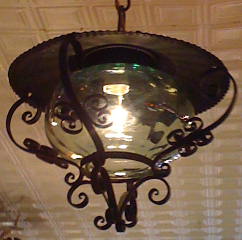 Arts and Crafts Style Hanging Lantern Arts and Crafts Style Hanging Lantern