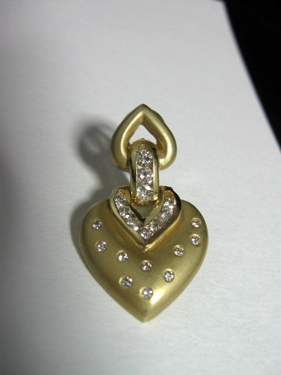 Elegant Estate 14K Yellow Gold +1.50ct Diamond Earrings Elegant Estate 14K Yellow Gold +1.50ct Diamond Earrings