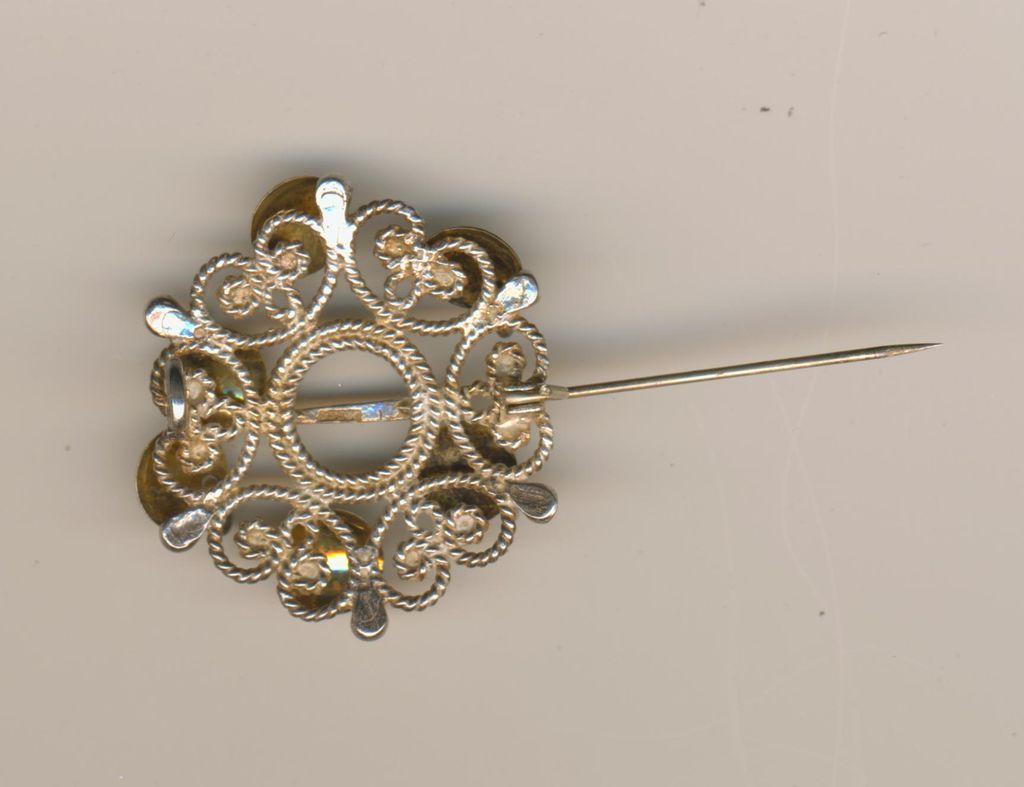 1930s Norwegian Solje brooch - 925 Sterling 1930s Norwegian Solje brooch - 925 Sterling
