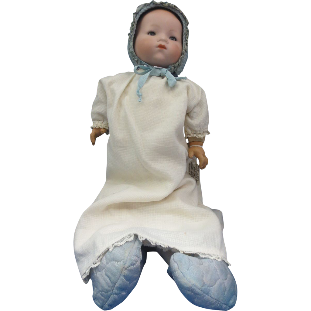 Armand Marseille Sleepy Eyes bisque Head Vintage Doll Armand Marseille Sleepy Eyes bisque Head Vintage Doll