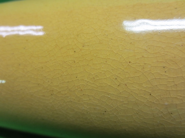 Antique Yellow Ware Rolling Pin Antique Yellow Ware Rolling Pin