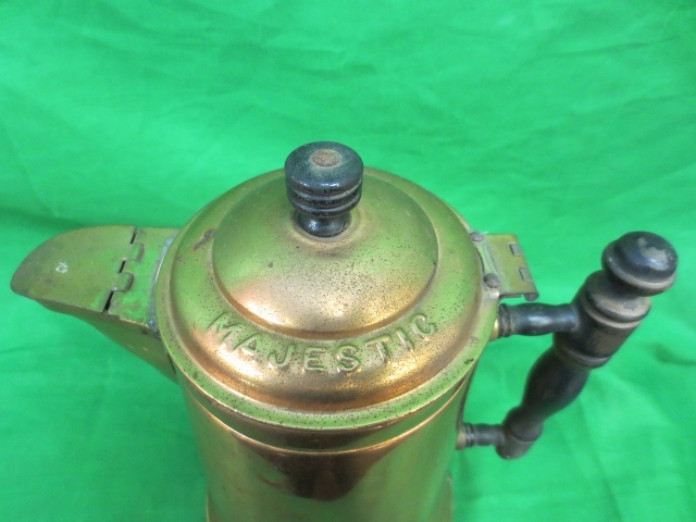 Vintage Majestic Copper Coffee Pot Vintage Majestic Copper Coffee Pot