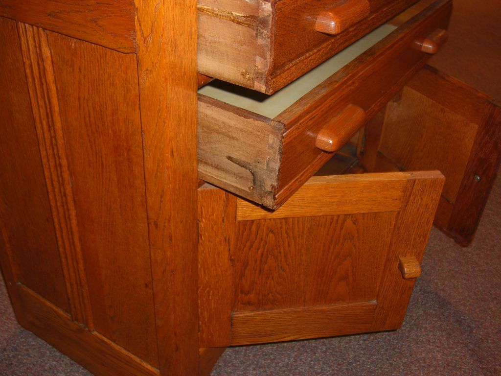 Antique Oak Washstand Antique Oak Washstand