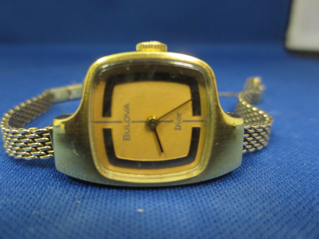 Vintage Bulova Ladies Asymmetrical Watch Gold Filled Great Runner Vintage Bulova Ladies Asymmetrical Watch Gold Filled Great Runner