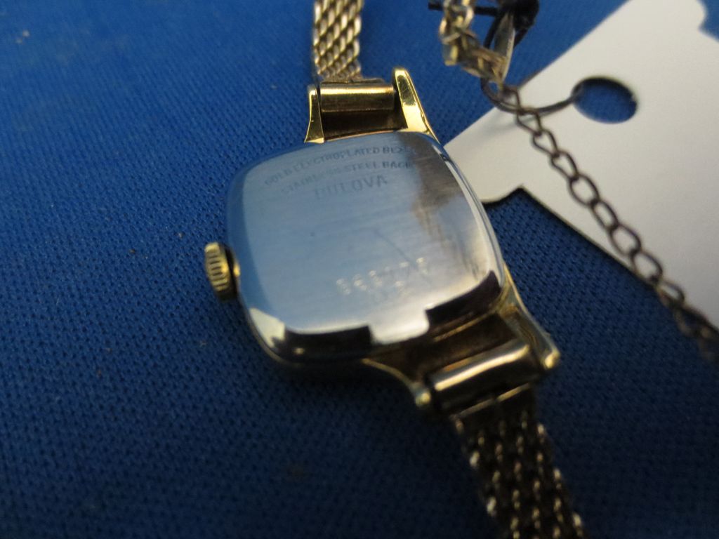 Vintage Bulova Ladies Asymmetrical Watch Gold Filled Great Runner Vintage Bulova Ladies Asymmetrical Watch Gold Filled Great Runner