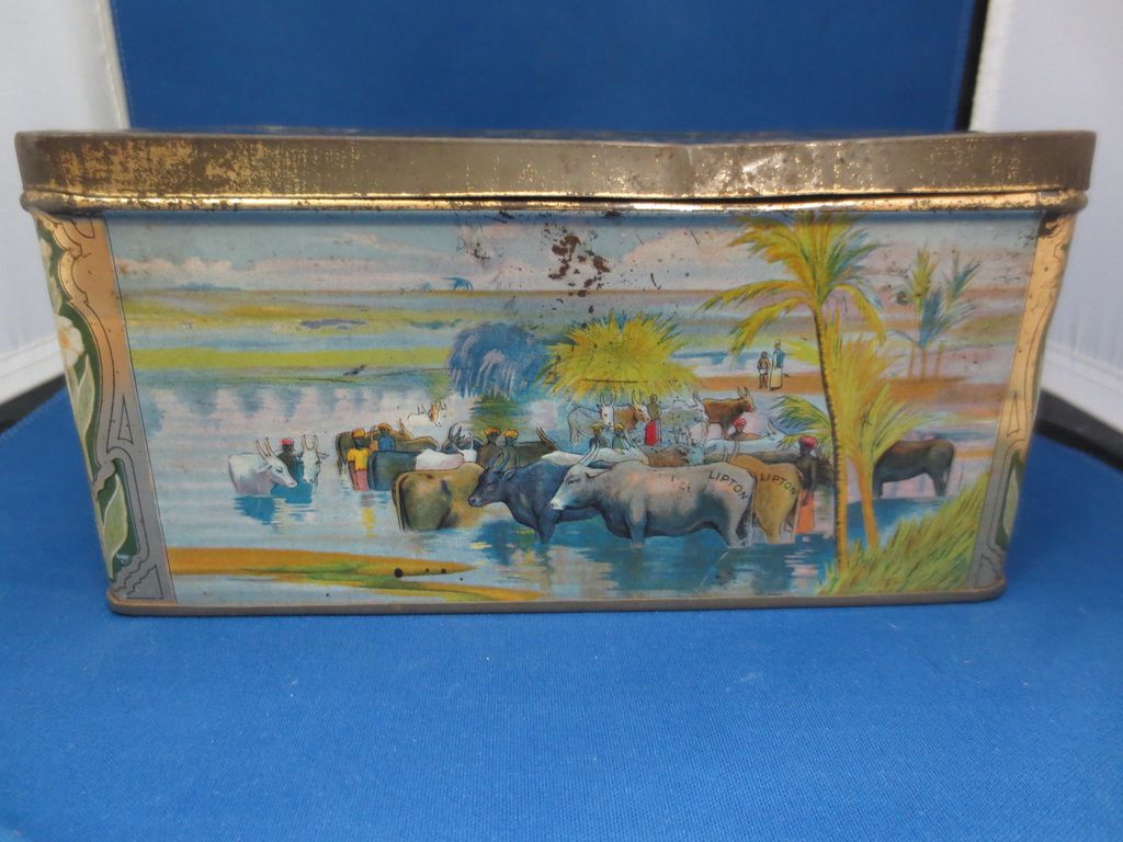 Rare Vintage Thomas J. Lipton Ceylon Tea Planter 3# Rare Vintage Thomas J. Lipton Ceylon Tea Planter 3#