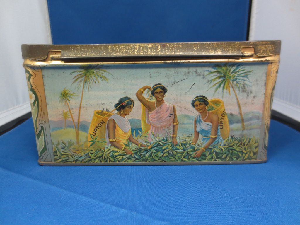 Rare Vintage Thomas J. Lipton Ceylon Tea Planter 3# Rare Vintage Thomas J. Lipton Ceylon Tea Planter 3#