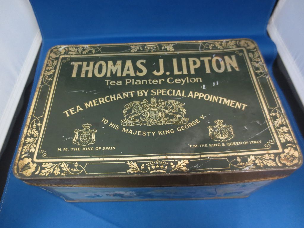 Rare Vintage Thomas J. Lipton Ceylon Tea Planter 3# Rare Vintage Thomas J. Lipton Ceylon Tea Planter 3#