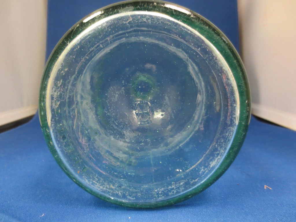 Vintage Buffalo Mineral Water Bottle w/Lady Vintage Buffalo Mineral Water Bottle w/Lady