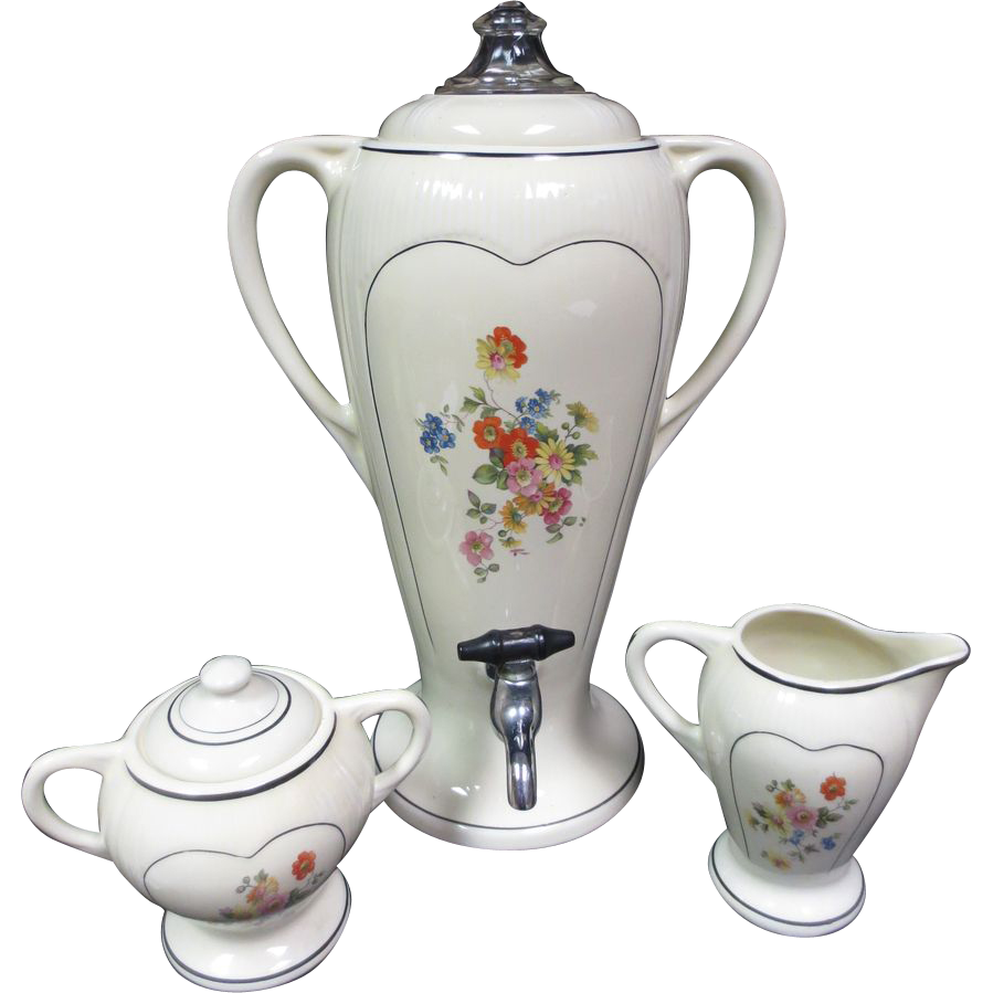 Vintage Porcelier Coffee Urn Vintage Porcelier Coffee Urn