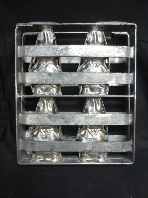 Vintage Chocolate Mold 4 Eater Bunny Vintage Chocolate Mold 4 Eater Bunny