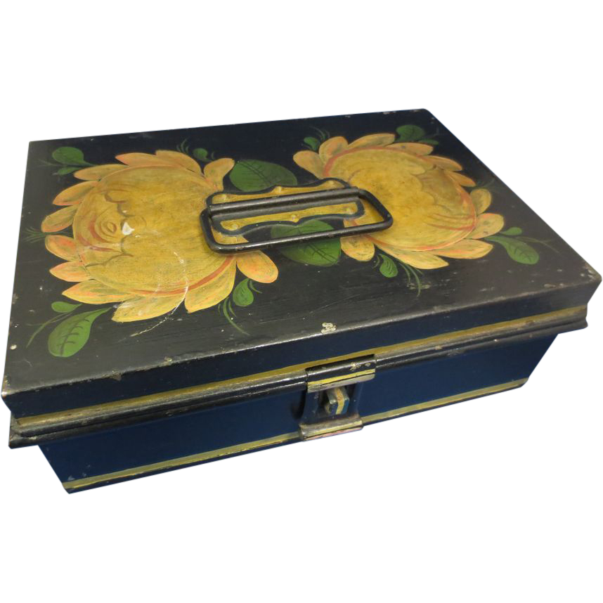 1890's, "Kreamer" 7PC Spice Box 1890's, "Kreamer" 7PC Spice Box