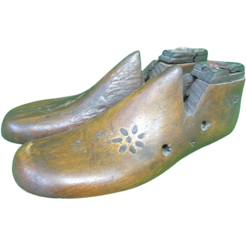 Turn of the Century Child's Shoe Cobbler Factory Molds Turn of the Century Child's Shoe Cobbler Factory Molds
