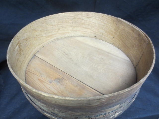 Fabulous Firkin Style Cream Cheese Bucket Basket-Great Condition Fabulous Firkin Style Cream Cheese Bucket Basket-Great Condition