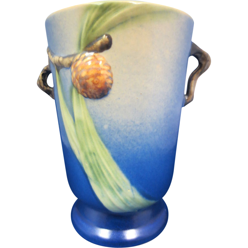 Vintage Roseville Pine Cone Vase #704-7 Vintage Roseville Pine Cone Vase #704-7